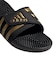 アディダス（adidas）シャワーサンダル アディサージ ブラック ゴールド DBF18-EG6517 スポーツサンダル マッサージサンダル