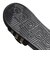 アディダス（adidas）シャワーサンダル アディサージ ブラック ゴールド DBF18-EG6517 スポーツサンダル マッサージサンダル