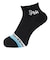 バドミントン ショート丈ソックス SC-5981-BLA-2225