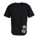 バドミントンウェア ドライTシャツ T-6105U-BLA