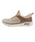 スケッチャーズ（SKECHERS）カジュアルシューズ スリップインズ リラックスドフィット アーチ クロッサー エメリック ベージュ ブラウン 205340-…