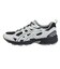 アシックス（ASICS）スニーカー ゲルヌノビキ ブラック グレー 1203A536.004 カジュアルシューズ