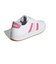 アディダス（adidas）スニーカー スポーツシューズ ブレイクネット 3.0 ホワイト ピンク NNU94-JR8444 スポーツ カジュアル シューズ