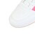 アディダス（adidas）スニーカー スポーツシューズ ブレイクネット 3.0 ホワイト ピンク NNU94-JR8444 スポーツ カジュアル シューズ