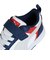 プーマ（PUMA）キッズ スニーカー ボーイズ スポーツシューズ キッズ プーマ リバウンド V6 ロウ スニーカー ブルー ホワイト 39741933