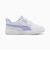 プーマ（PUMA）ガールズ スニーカー スポーツシューズ コートフレックス V3 ドッティホワイト 39875807 カジュアルシューズ