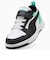 プーマ（PUMA）キッズ スニーカー ボーイズ スポーツシューズ キッズ プーマ リバウンド V6 ロウ スニーカー ホワイト 39741936