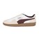 プーマ（PUMA）スニーカー タウンシューズ パレルモ レザー ブラウン ホワイト 39646428