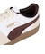プーマ（PUMA）スニーカー タウンシューズ パレルモ レザー ブラウン ホワイト 39646428