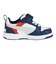 プーマ（PUMA）ジュニアスニーカー スポーツシューズ リバウンドV6 AC+IF ブルー ホワイト 39742033 カジュアルシューズ