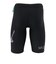 ミズノ（MIZUNO）水着 メンズ 水泳 アクアフィットネス用 ハーフスパッツ 立体カップ付 黒×グレー S-LLサイズ N2JBD11190