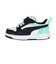 プーマ（PUMA）ジュニアスニーカー スポーツシューズ リバウンドV6 AC+IF ホワイト グリーン 39742036 カジュアルシューズ