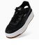 プーマ（PUMA）スニーカー コート ラリー スカイ ミュール ブラック 40245004