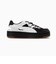 プーマ（PUMA）スニーカー コート ラリー スカイ ミュール ホワイト ブラック 40245005