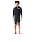 アンダーアーマー（UNDER ARMOUR）水着 ジュニア 男子 水泳 スイムウェア 長袖 フルジップ ジャケット 黒 120-160サイズ 6012505 …