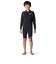 アンダーアーマー（UNDER ARMOUR）水着 ジュニア 男子 水泳 スイムウェア 長袖 フルジップ ジャケット 黒 120-160サイズ 6012505 …