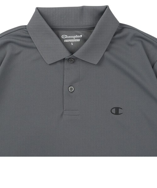 チャンピオン（CHAMPION）Dry Back Mesh Jersey 半袖ポロシャツ C3