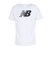 ニューバランス（new balance）スポーツロゴ 半袖Tシャツ MT6118GIWT