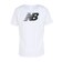 ニューバランス（new balance）スポーツロゴ 半袖Tシャツ MT6118GIWT