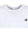 ニューバランス（new balance）スポーツロゴ 半袖Tシャツ MT6118GIWT