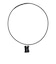 ファイテン（PHITEN）RAKUWA ネックス クエア ブラック 50cm 0226TG952253
