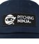 ピッチングニンジャ（PITCHING NINJA ）野球 帽子 ボックスロゴキャップ OT1326SS0001-NVY