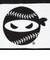 ピッチングニンジャ（PITCHING NINJA ）野球 ロゴフェイスタオル OT1326SS0004-WHT