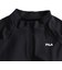 フィラ（FILA）フィットネス水着 レディース 水泳 プリント ジップセパレート水着 黒×紺 M-LLサイズ 316605-BNV 半袖 上下セット ジップ