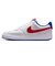 ナイキ（NIKE）スニーカー スポーツシューズ コート ビジョン ホワイト レッド LO DB5945-161