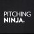 ピッチングニンジャ（PITCHING NINJA ）野球ウェア バックロゴ 半袖 Tシャツ OT0126SS0001-BLK