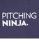 ピッチングニンジャ（PITCHING NINJA ）野球ウェア バックロゴ 半袖 Tシャツ OT0126SS0001-NVY
