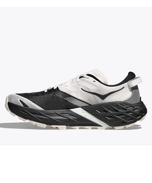 HOKA トレーニングシューズ ホワイト/ブラック ホカ（HOKA）ランニングシューズ トレランシューズ スピードゴート 7