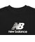 ニューバランス（new balance）ジュニア スタックド ロゴ 半袖Tシャツ YT6124DNBK