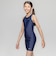 ナイキ（NIKE）スクール水着 ジュニア 女子 水泳 ガールズセパレーツ 紺 120-170サイズ1991126-0019 セパレート水着 女子水着 スパッツ