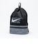 ナイキ（NIKE）水泳バッグ 2ルームプールバッグ 黒 14L 1994040-0009 ナップザック スイミングバッグ
