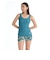 ロキシー（ROXY）フィットネス水着 レディース 水泳 LET IT BE 3点セット タンキニ 長袖ラッシュ 26SPRSW261502GRN