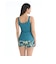 ロキシー（ROXY）フィットネス水着 レディース 水泳 LET IT BE 3点セット タンキニ 長袖ラッシュ 26SPRSW261502GRN