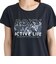 ロキシー（ROXY）フィットネス BREEZE FLOW 半袖Tシャツ 水陸両用 26SU RST262567 BLK