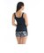 ロキシー（ROXY）フィットネス水着 レディース 水泳 LET IT BE 3点セット タンキニ 長袖ラッシュ 26SPRSW261502BLK