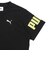 プーマ（PUMA）ガールズ ESS エレベーテッド クール 半袖 Tシャツ 695789 01 BLK