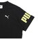 プーマ（PUMA）ガールズ ESS エレベーテッド クール 半袖 Tシャツ 695789 01 BLK