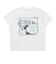 プーマ（PUMA）ボーイズ ミッド90S リラックスド バック グラフィック 半袖 Tシャツ 694225 02 WHT