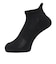 デュアリグ（DUARIG）底パイル ハイバックソックス 3足組 6S0089-WASK-894GSA BLK