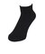 デュアリグ（DUARIG）底パイル ハーフソックス 3足組 6S0097-WASK-894GSA BLK