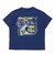 プーマ（PUMA）ボーイズ ミッド90S リラックスド バック グラフィック 半袖 Tシャツ 694225 49 BLU