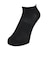 デュアリグ（DUARIG）底パイル スニーカーソックス 3足組 23～25cm 6S0107-WASK-895GSA BLK
