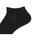 デュアリグ（DUARIG）底パイル スニーカーソックス 3足組 25～27cm 6S0077-WASK-894GSA BLK