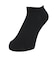 デュアリグ（DUARIG）底パイル スニーカーソックス 3足組 27～29cm 6S0081-WASK-894GSA BLK