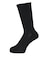 デュアリグ（DUARIG）底パイル クルーソックス 3足組 25～27cm 6S0101-WASK-894GSA BLK