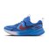 ナイキ（NIKE）ジュニアスポーツシューズ ベルクロ ベルト付き スニーカー コズミック ランナー スウッシュ PS ブルー IQ9862-400